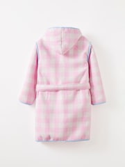 Cotton On Pink Hooded Dressing Gown - Image 4 of 5