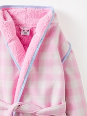 Cotton On Pink Hooded Dressing Gown - Image 5 of 5