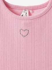 Cotton On Pink Harper Long Sleeve Tulle Dress - Image 6 of 6