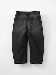 črna - Unisex kavbojke iz denima s širokimi hlačnicami Cotton On - Slika 2 iz 3