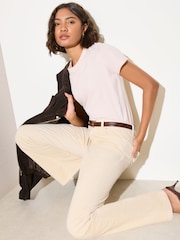 Friends Like These Ecru Bootcut Corduroy Trousers - Image 3 of 5