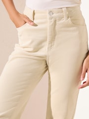 Friends Like These Ecru Bootcut Corduroy Trousers - Image 4 of 5