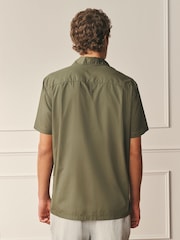 Green Regular Fit Cotton Long Sleeve Archive Collection Shirt - Image 3 of 8