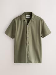 Green Regular Fit Cotton Long Sleeve Archive Collection Shirt - Image 6 of 8