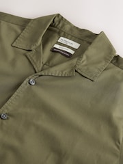 Green Regular Fit Cotton Long Sleeve Archive Collection Shirt - Image 7 of 8