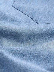 Denim azul - Cotton Long Sleeve Archive Collection Shirt - Imagen 8 de 9