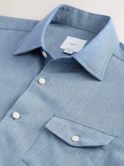 Denim azul - Cotton Long Sleeve Archive Collection Shirt - Imagen 9 de 9