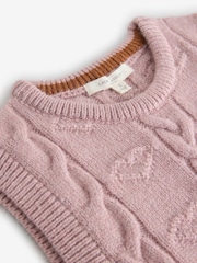 Laura Ashley Knitted Heart Tank - Image 3 of 3