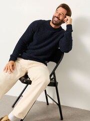 Dəniz - FatFace Crew Neck Jumper - 5şəkildən 4 şəkil