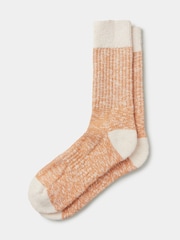 Aubin Orange Dale Twist Socks - Image 1 de 1