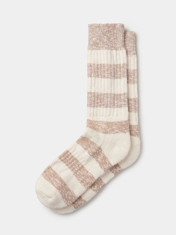 Aubin Brown Dale Twist Socks - Image 1 de 1