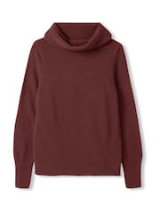 Celtic & Co. Red Collared Slouch Jumper - Image 6 of 6