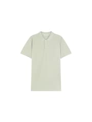 Scalpers Bottle Green Basic Skull Polo Shirt - Image 1 of 1