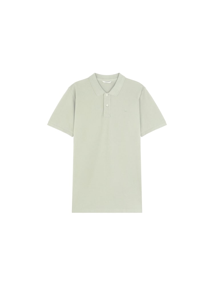 Scalpers Bottle Green Basic Skull Polo Shirt - Image 1 of 1 Scalpers Bottle Green Basic Skull Polo Shirt - Image 1 of 1