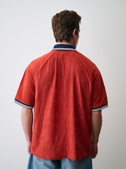 Red England Fifa Football Polo Shirt - Image 4 of 9