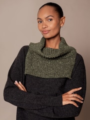 Celtic & Co. Green Donegal Split Side Snood - Image 1 of 5