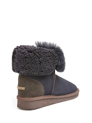 Celtic & Co. Blue Toscana Trim Slipper Boots - Image 3 of 5
