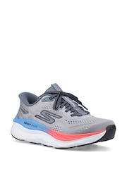 Skechers Grey Max Run Propulsion Trainers - Image 6 of 7