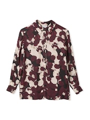 Celtic & Co. Natural Pleated Back Blouse - Image 3 of 4
