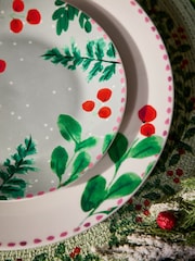 12 Piece Christmas Foliage Dinner Set - Imagen 4 de 5