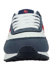 Polo Ralph Lauren White Train 89 Sport Trainers - Image 5 of 10