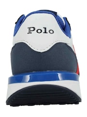 Polo Ralph Lauren White Train 89 Sport Trainers - Image 9 of 10
