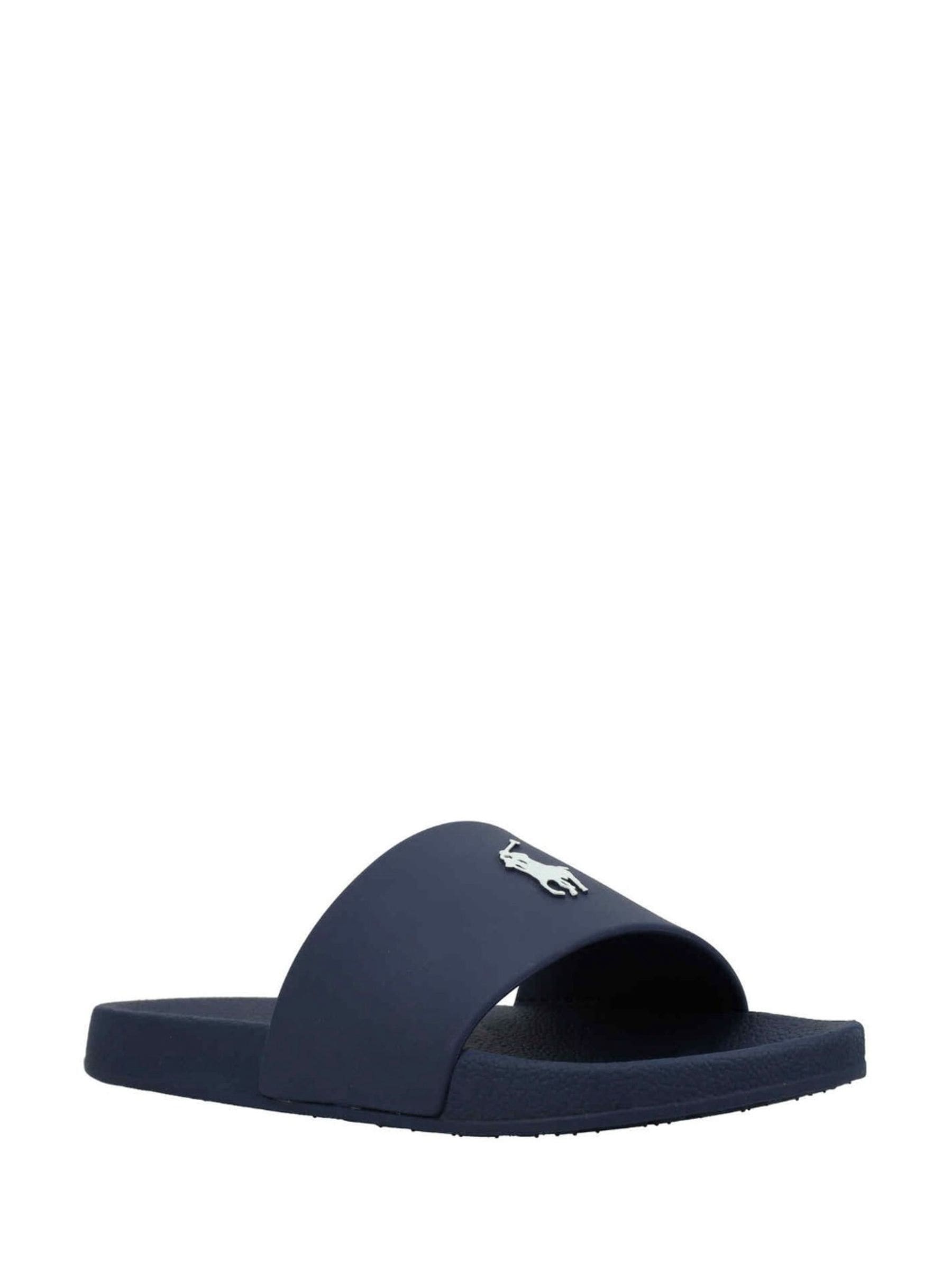 Buy Polo Ralph Lauren Blue Lennon Sliders from Next USA