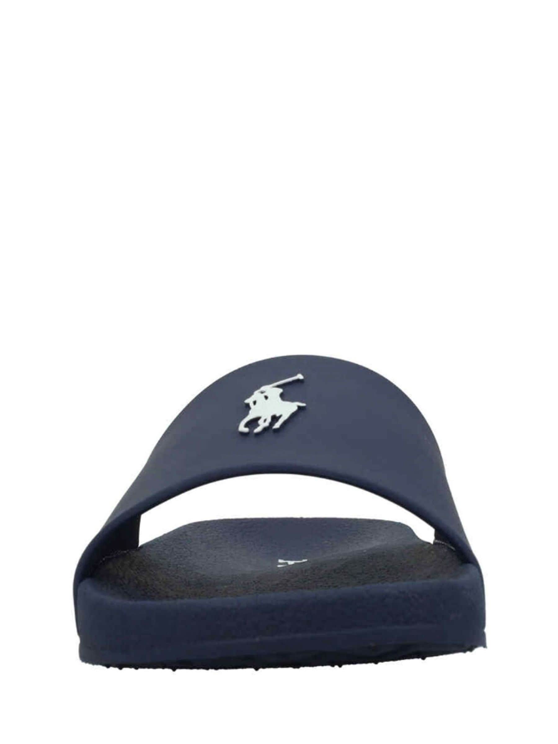 Buy Polo Ralph Lauren Blue Lennon Sliders from Next USA