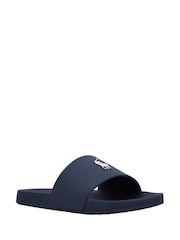 Polo Ralph Lauren Blue Lennon Sliders - Image 9 of 11