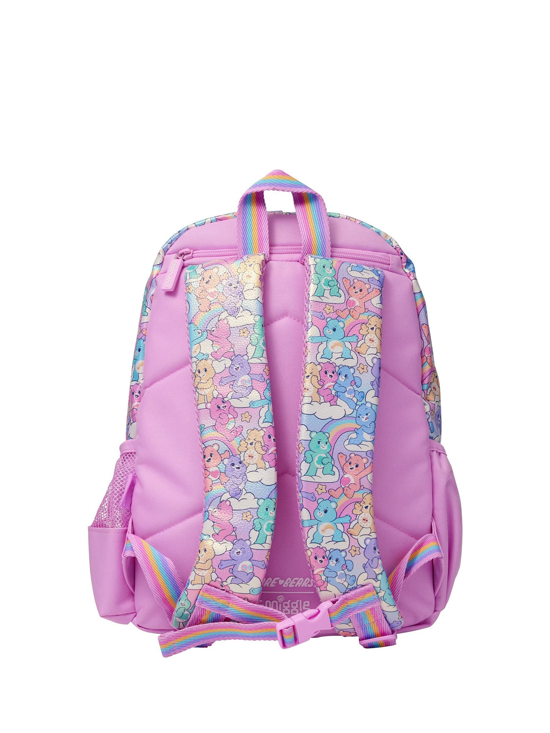 Buy Smiggle Pink Care Bears Junior Hoodie Backpack from the Next