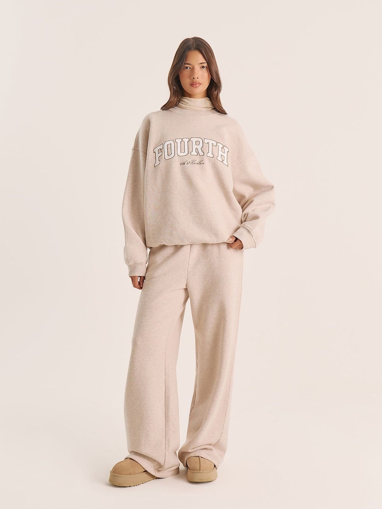 4th & Reckless Cream Evelyn Sweatshirt - Image 2 of 7 4th & Reckless Cream Evelyn Sweatshirt - Image 2 of 7