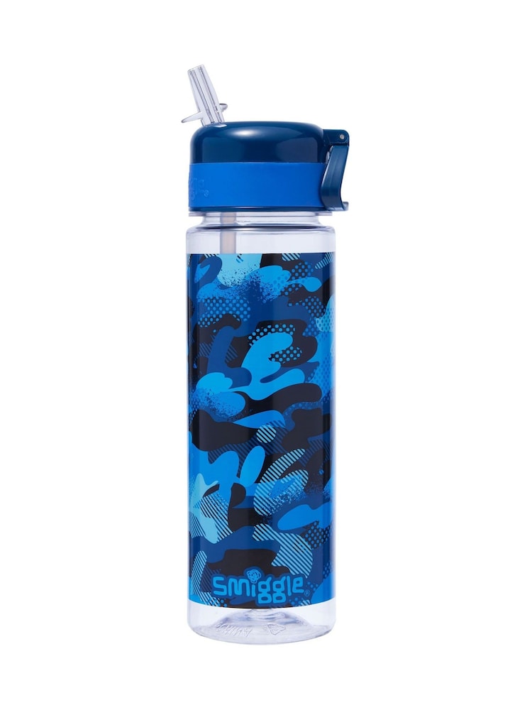 Smiggle Blue Smiggler Plastic Drink 650Ml Bottle - Image 1 of 2 Smiggle Blue Smiggler Plastic Drink 650Ml Bottle - Image 1 of 2