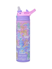 Smiggle Pink Care Bears Insulated Stainless Steel Flip Drink 520Ml Bottle - Image 1 of 2