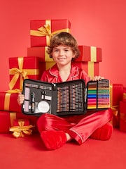 Smiggle Black Marvel Zip It Stationery Gift Pack - Image 1 of 3