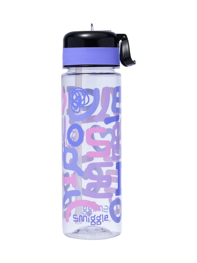 Smiggle Purple Smiggler Plastic Drink 650Ml Bottle - Image 2 of 2 Smiggle Purple Smiggler Plastic Drink 650Ml Bottle - Image 2 of 2