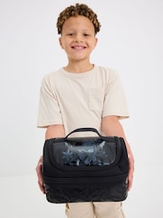 Smiggle Black All Stars Double Decker Lunchbox - Image 3 of 5