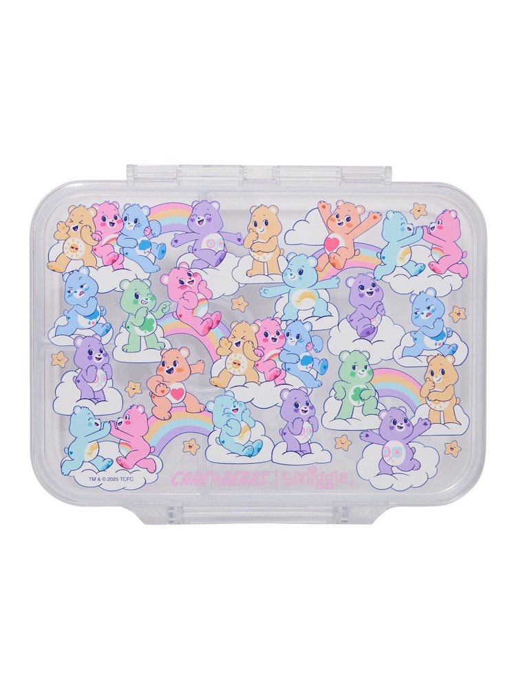 Smiggle Pink Care Bears Medium See Me Bento Lunchbox - Image 1 of 3 Smiggle Pink Care Bears Medium See Me Bento Lunchbox - Image 1 of 3