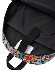 Smiggle Black Marvel Classic Backpack - Image 4 of 5