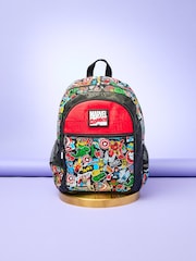 Smiggle Black Marvel Classic Backpack - Image 5 of 5