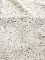 Ecru Textured Pattern Relaxed Fit T-Shirt - Image 2 of 3