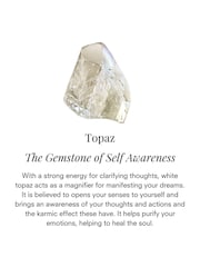 Carrie Elizabeth Gold Tone Dainty Blue Topaz Star Stud Earrings - Image 3 of 4