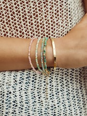 Carrie Elizabeth Gold Tone Diamond Star Bracelet - Image 3 of 4