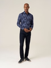 Skopes Cotton Tailored Fit Formal Stripe Oxford Design Shirt - Imagen 5 de 7