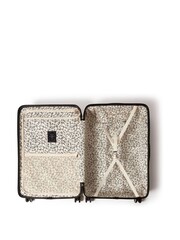 Ted Baker Black Icon Case Croc Large Suitcase - Image 3 of 7