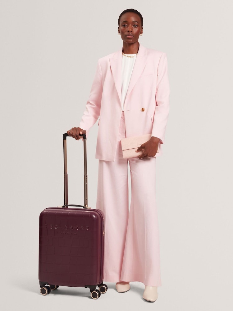 红色 - Ted Baker Icon 鳄鱼纹手提箱 - 8的图像8｝