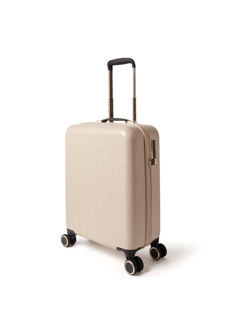 Ted Baker Nude Icon Case Croc Cabin Case - Image 2 of 9 Ted Baker Nude Icon Case Croc Cabin Case - Image 2 of 9
