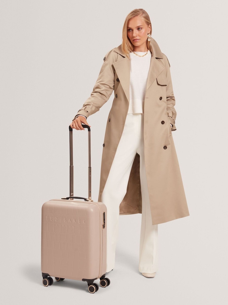 Ted Baker Nude Icon Case Croc Cabin Case - Image 9 of 9 Ted Baker Nude Icon Case Croc Cabin Case - Image 9 of 9