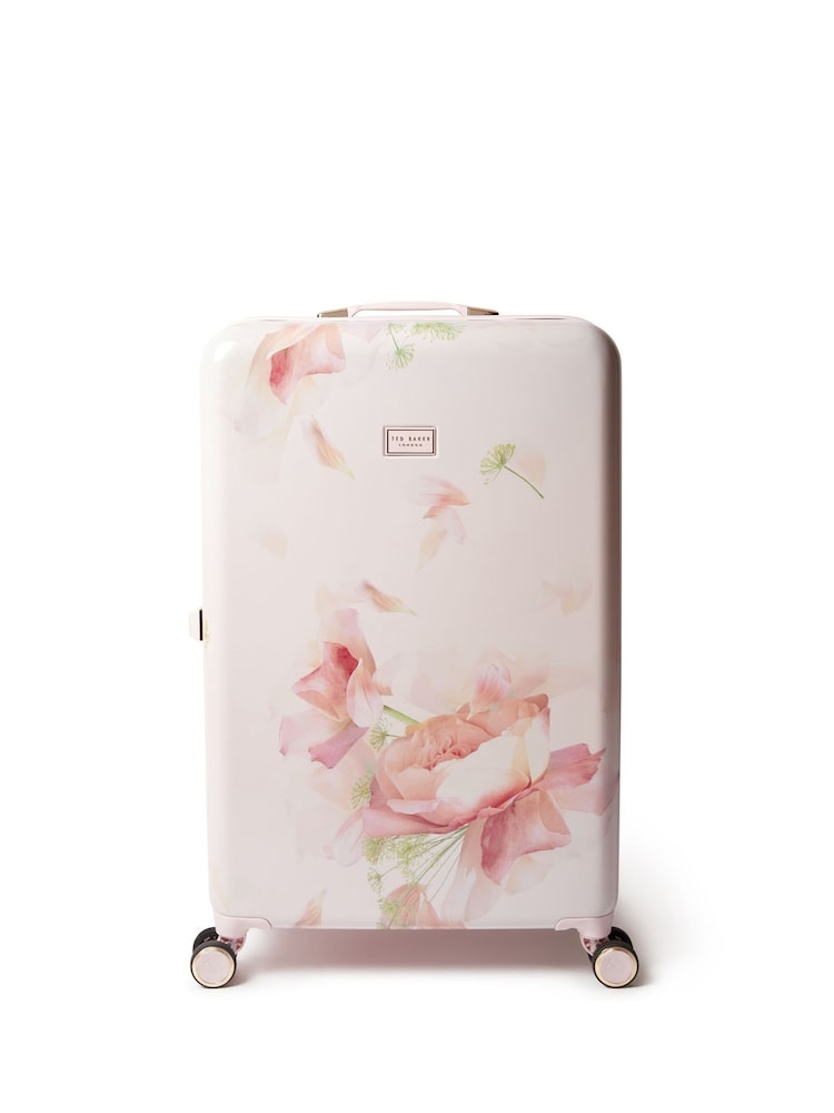 Ted Baker Pink Magnolia Bloom 79cm Suitcase - Image 1 of 9 Ted Baker Pink Magnolia Bloom 79cm Suitcase - Image 1 of 9