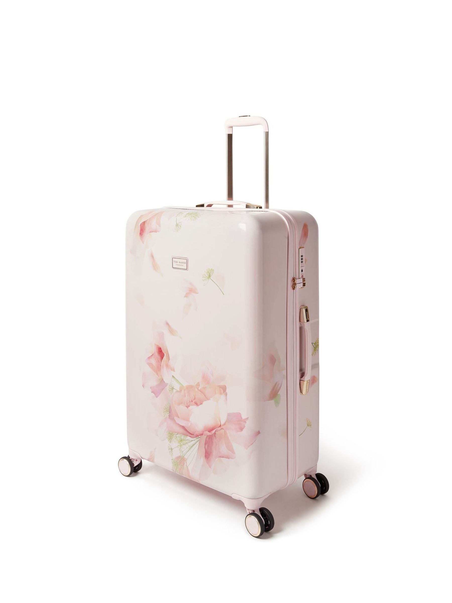 Buy Ted Baker Pink Magnolia Bloom Large Suitcase from Next USA
