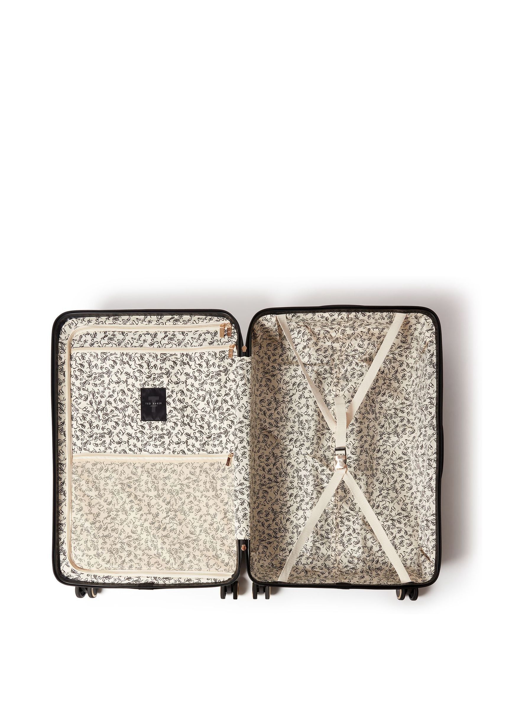 Buy Ted Baker Black Icon Case Croc Medium Suitcase from Next USA